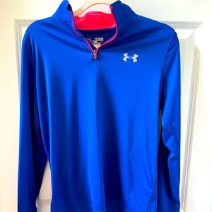 Youth Under Armour quarter zip pullover